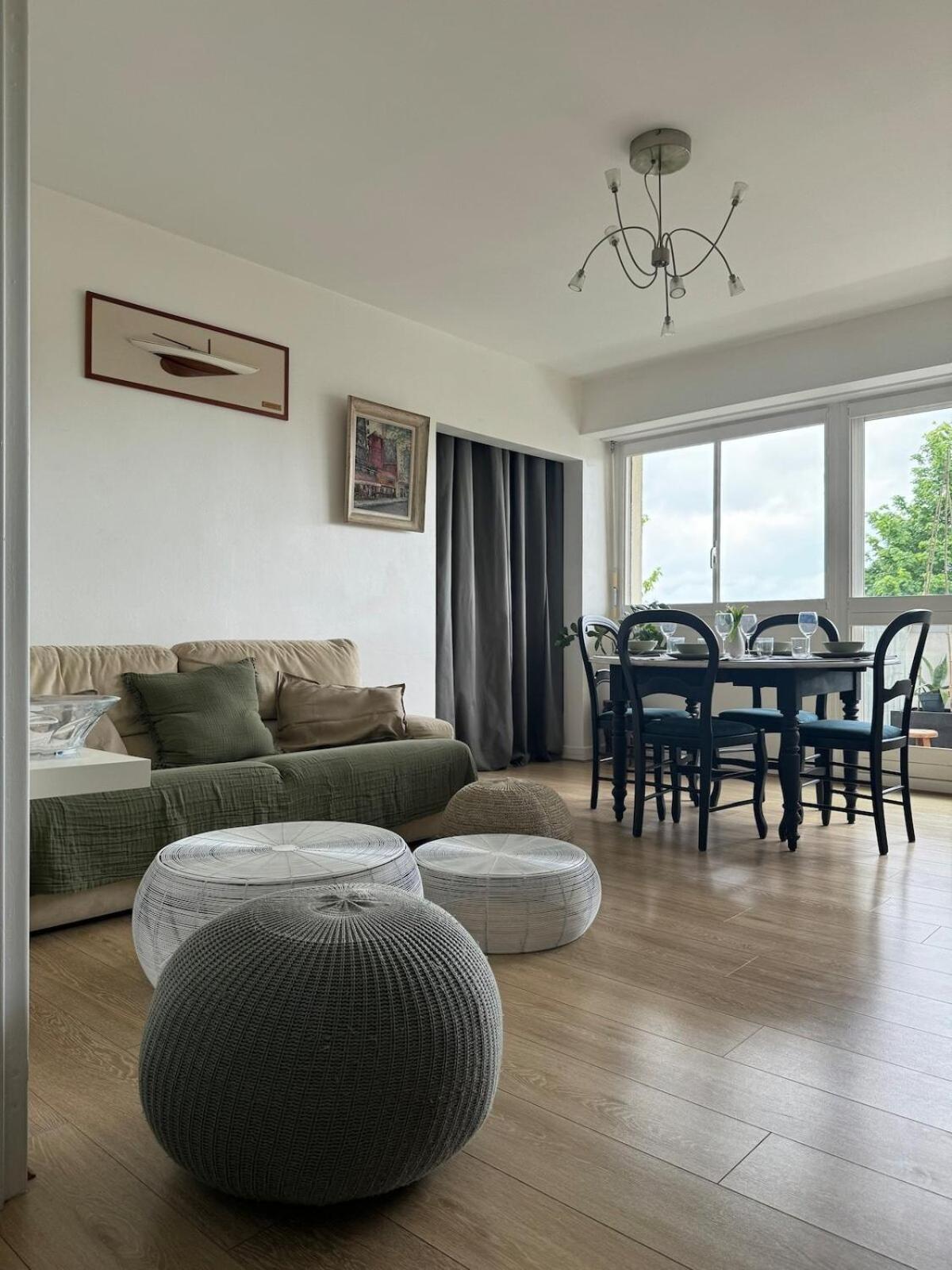 Appart' La Rochelle, Parking & Terrasse, 4 Pers *
